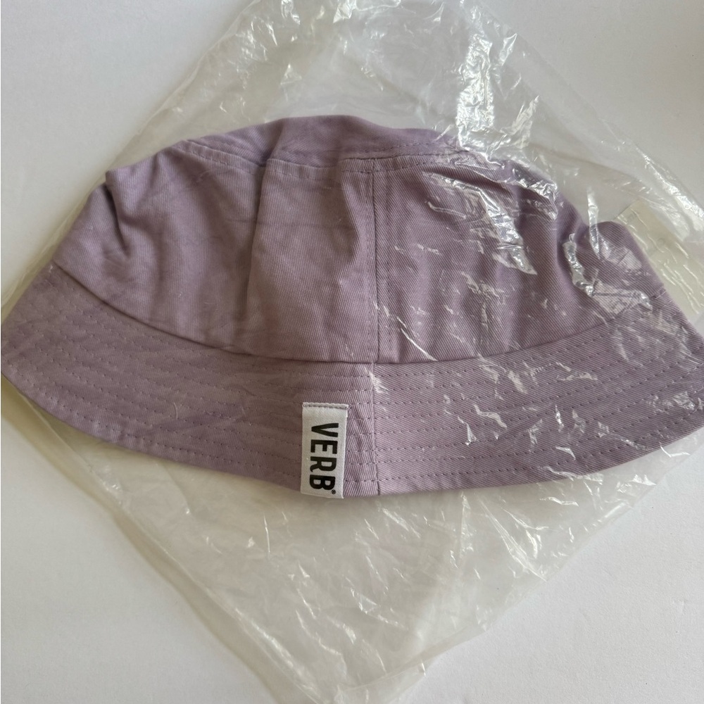 Womens Purple Verb Bucket Hat